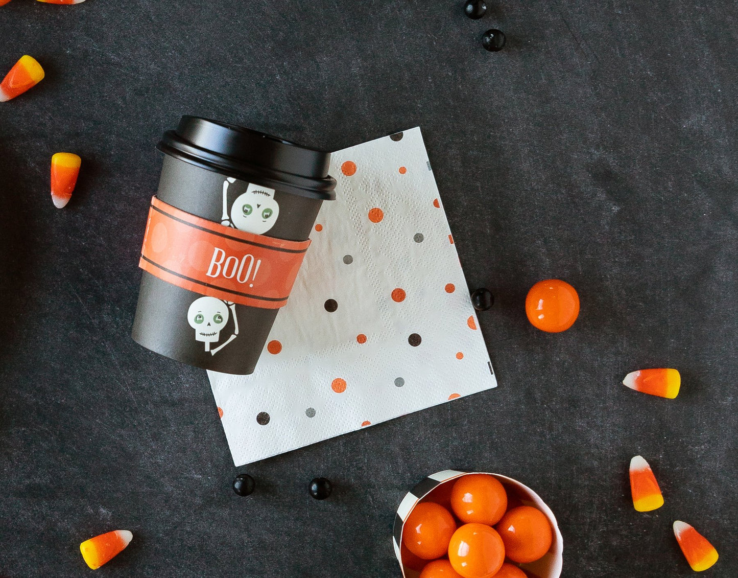 Vintage Halloween Cocktail Napkin (24 pk)