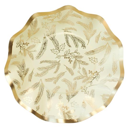 Holiday Elegance Small Plate Bowl (8 pk)