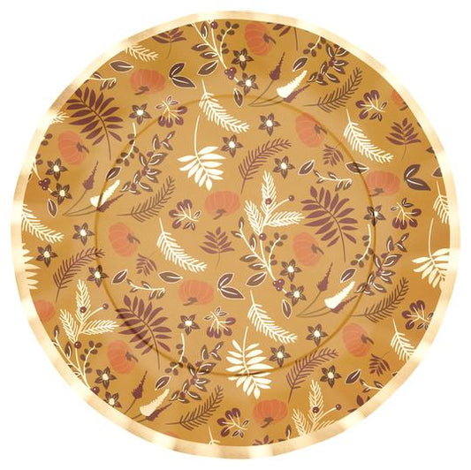 Golden Harvest Large Plate (8 pk)