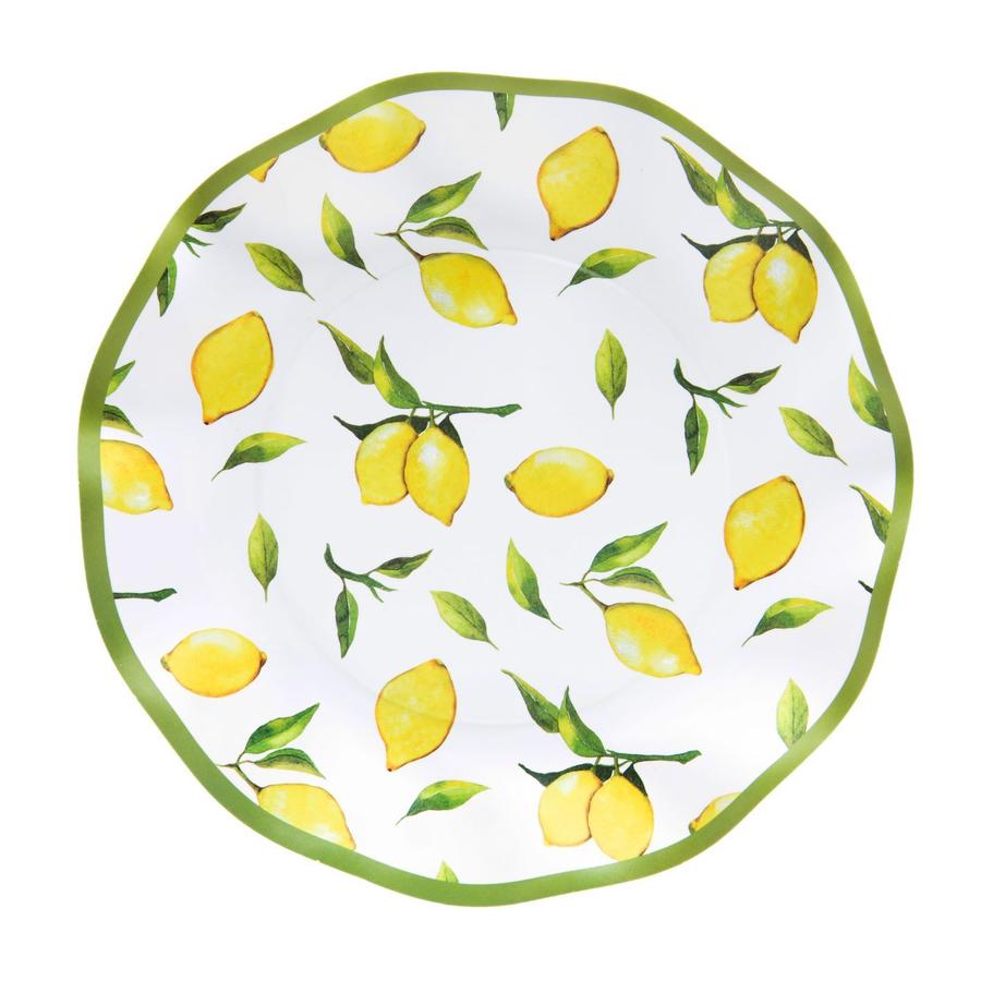 Lemon Drop Medium Salad Plates (8 pk)