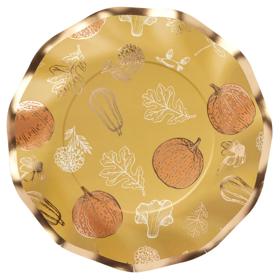 Harvest Garden Small Plate (8 pk)