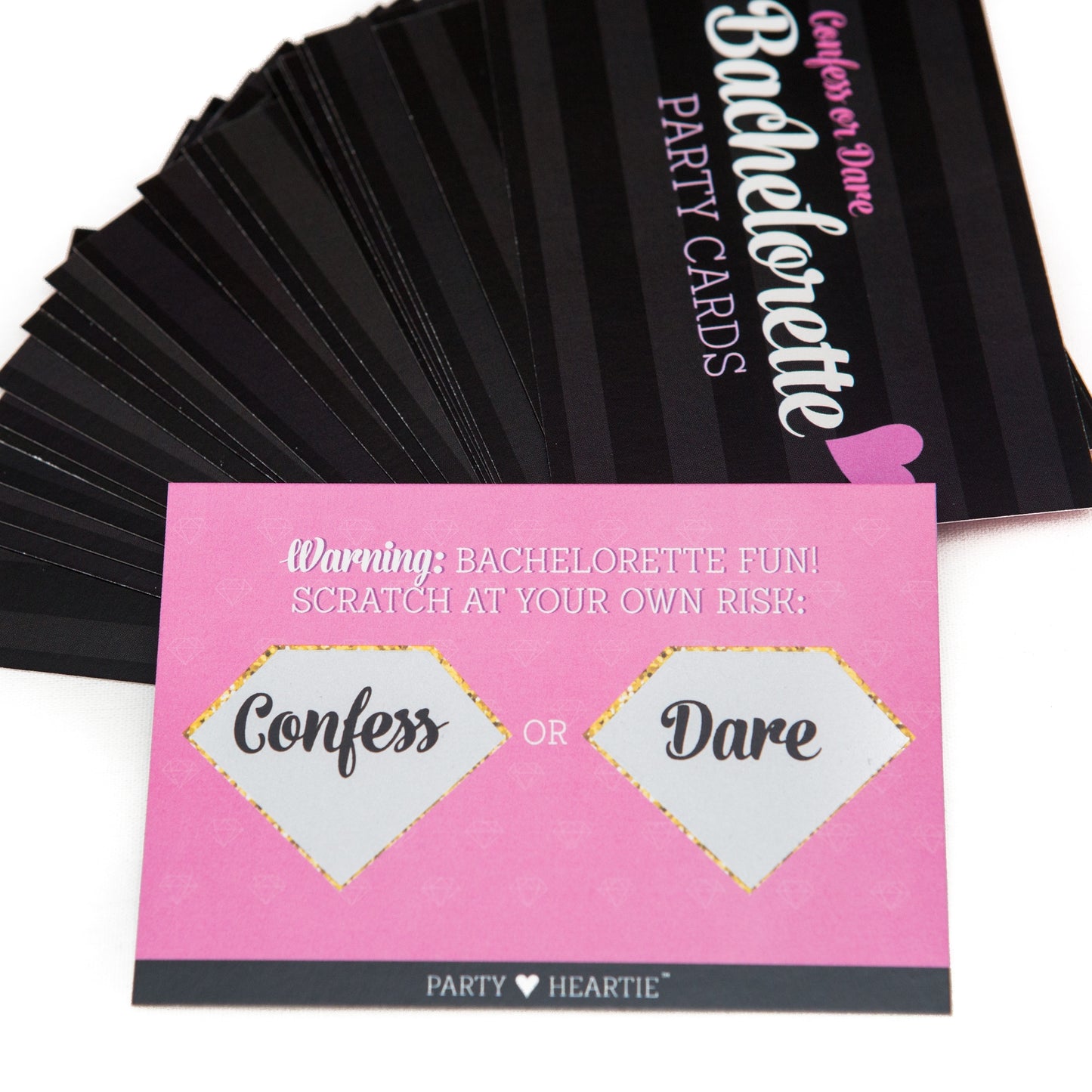 Bachelorette Party Confess or Dare Scratch Game (23 pk)