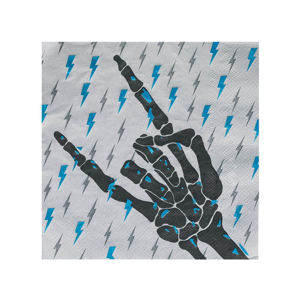 Skeleton Hand Large Napkins (16 pk)