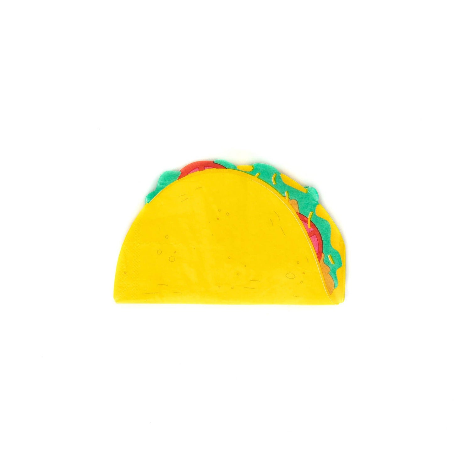 Taco Shaped Napkins (25 pk)