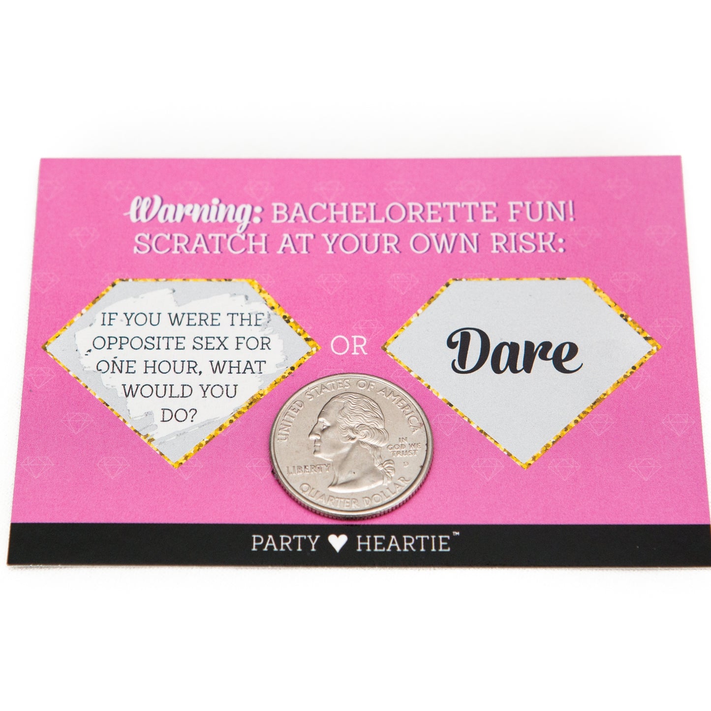 Bachelorette Party Confess or Dare Scratch Game (23 pk)