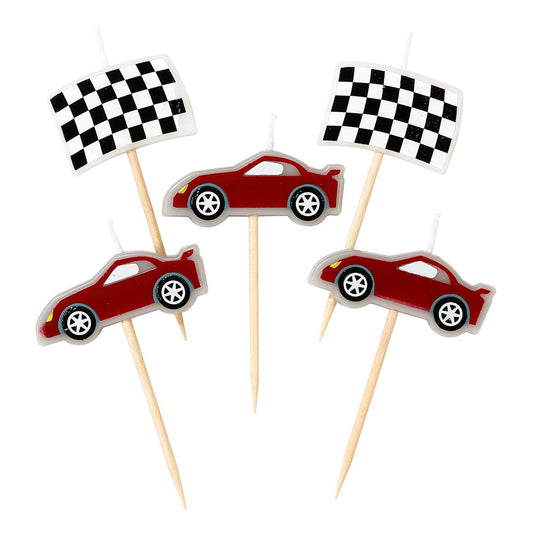Party Racer Candles (5 pk)