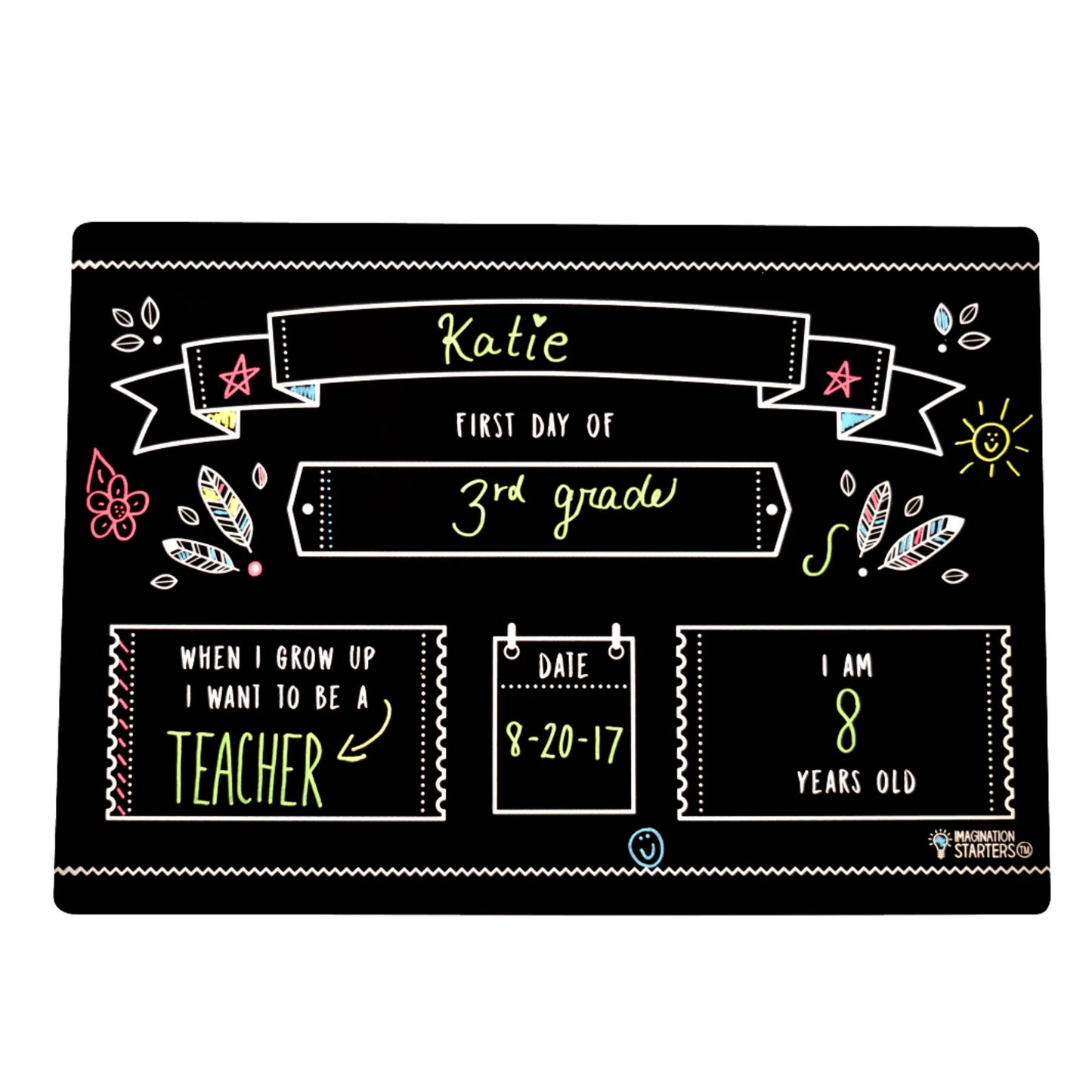 Back to School Chalkboard Sign