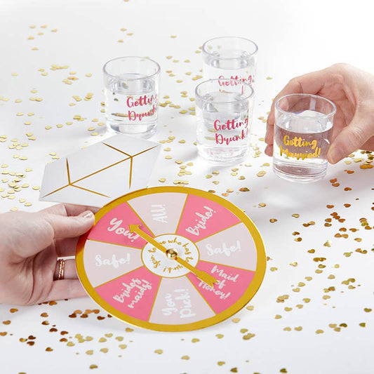Sip & Spin Bachelorette Party Game