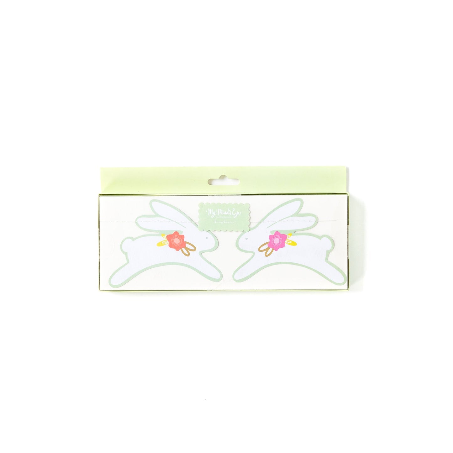Floral Bunny Banner