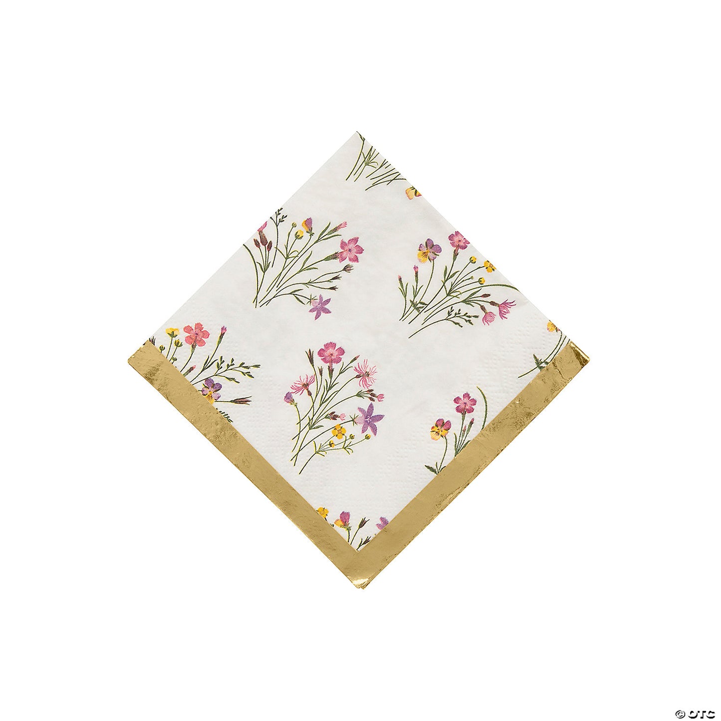 Wildflower Floral Beverage Napkins (16 Count)