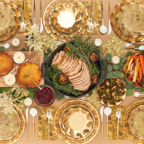 Golden Harvest Large Plate (8 pk)