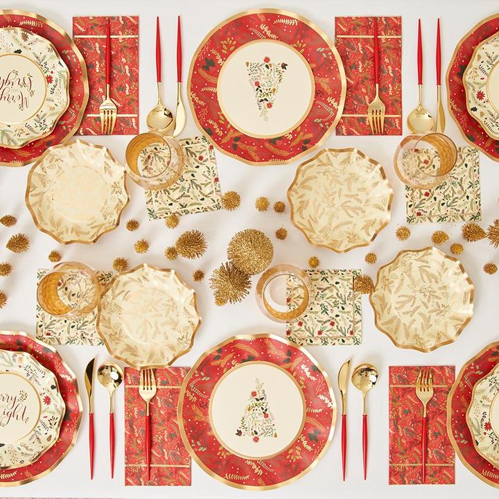 Holiday Elegance Large Plate (8 pk)