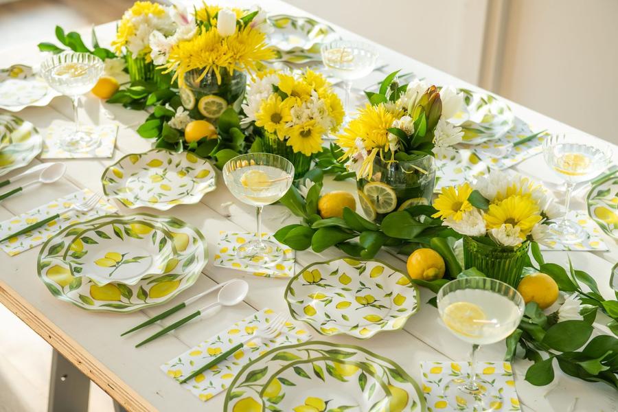 Lemon Drop Guest Towel Napkins (20 pk)