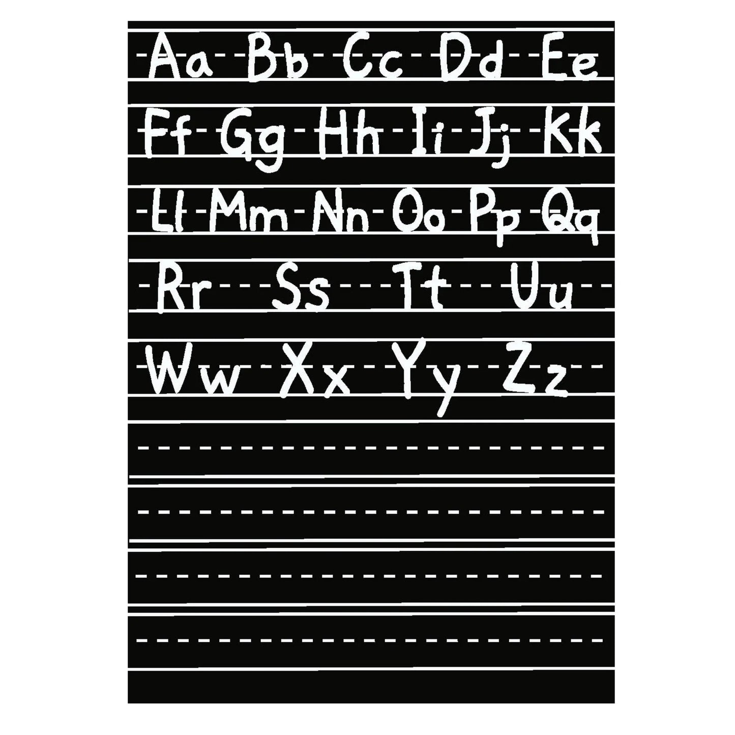 Letters & Shapes Chalkboard Card Activity Kit