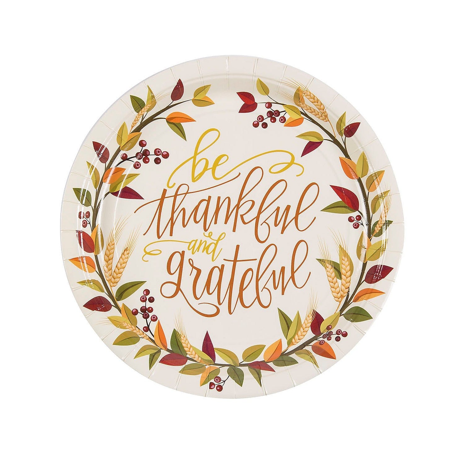 Thankful Large Plates (8 pk)