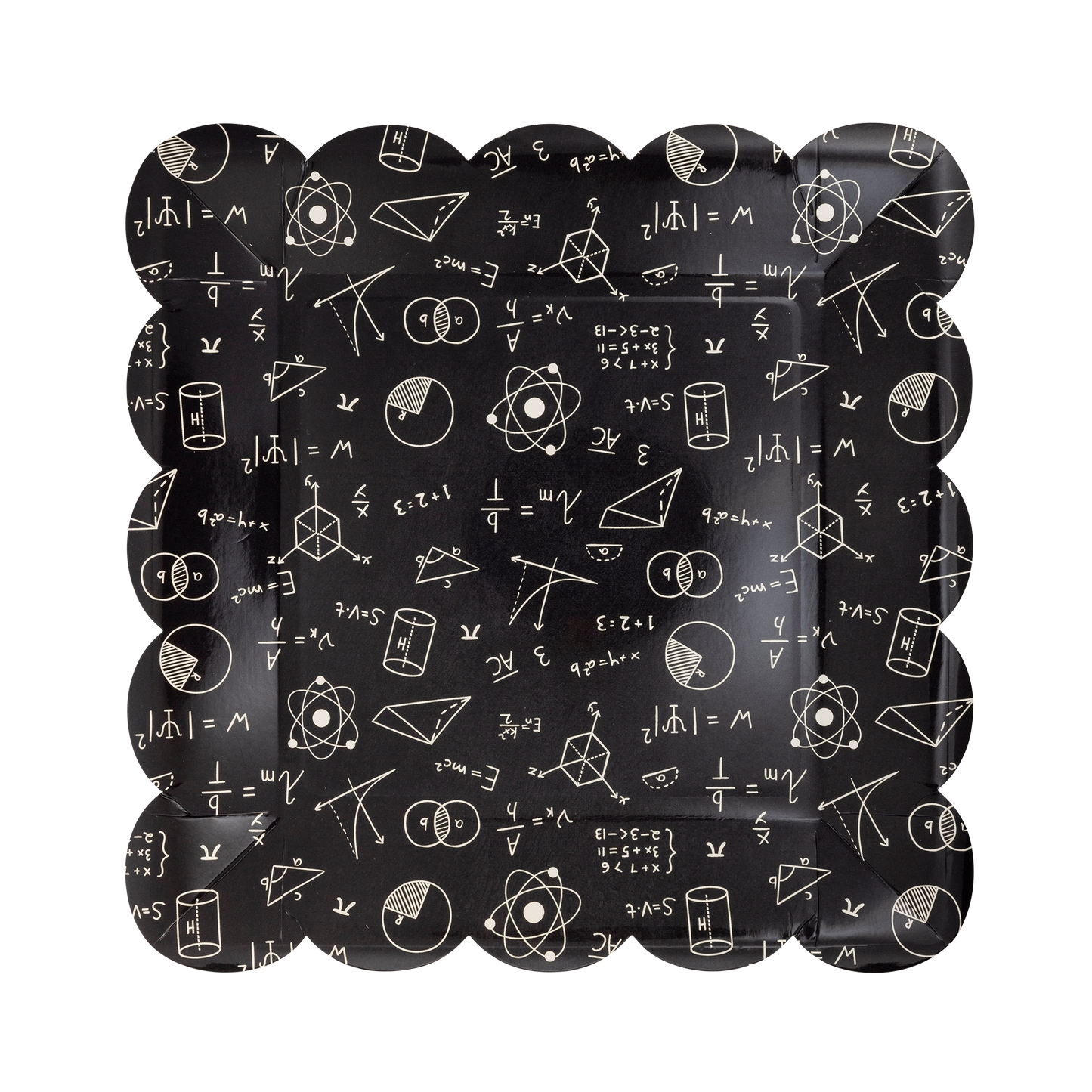 Equations Paper Plate (8 Count)
