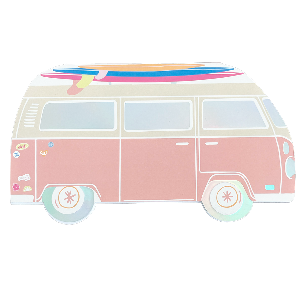 Surf's Up "Surf Van" Large Plates (8 Count)