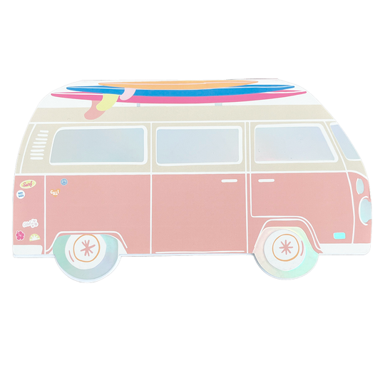 Surf's Up "Surf Van" Large Plates (8 Count)