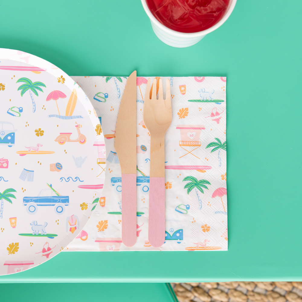Surf's Up Small Plates (8 Count)