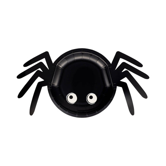 Spider Shaped Paper Plate (8 Count)