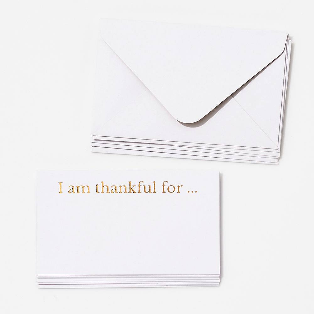I am Thankful Card Set (Set of 10)
