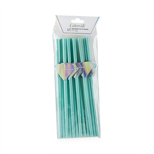 Diamond Gemstone Straws (12 pk)