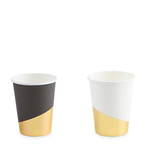 Assorted Gold Dipped Cups (8 pk)