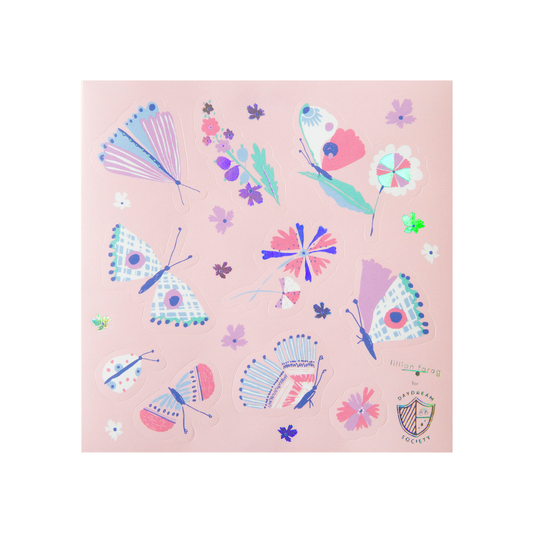 Flutter Sticker Set (4 pk)