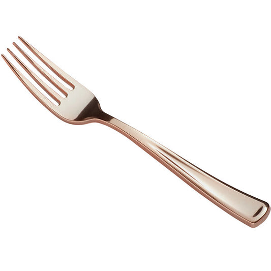 Classic Forks in Rose Gold (50 pk)