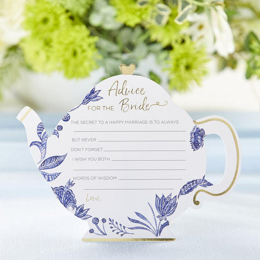 Blue Willow Bridal Advice Cards (50 pk)