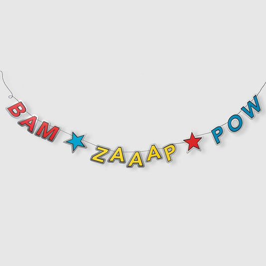 BAM! ZAAAP! POW! Banner