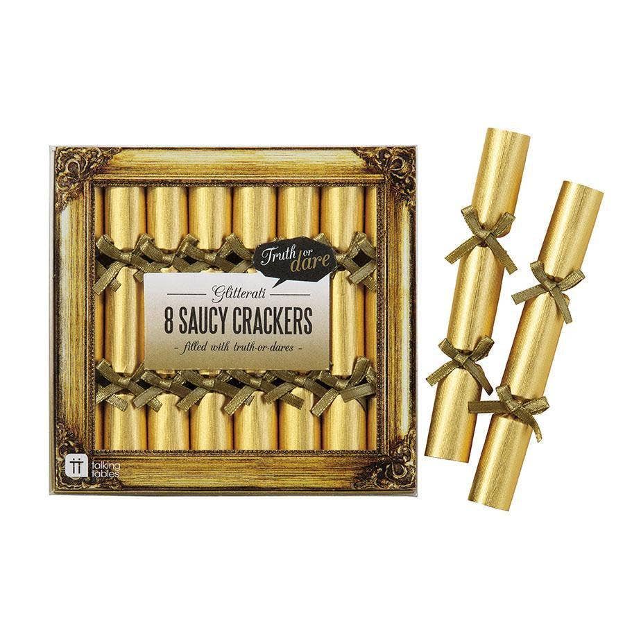 Glitterati Miniature Saucy Crackers (8 pk)