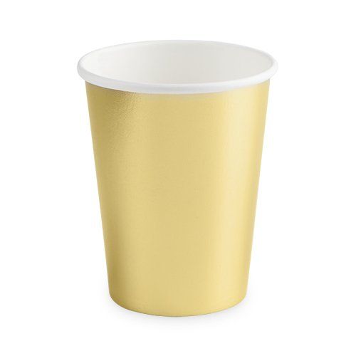 Solid Gold Foil Cups (8 pk)