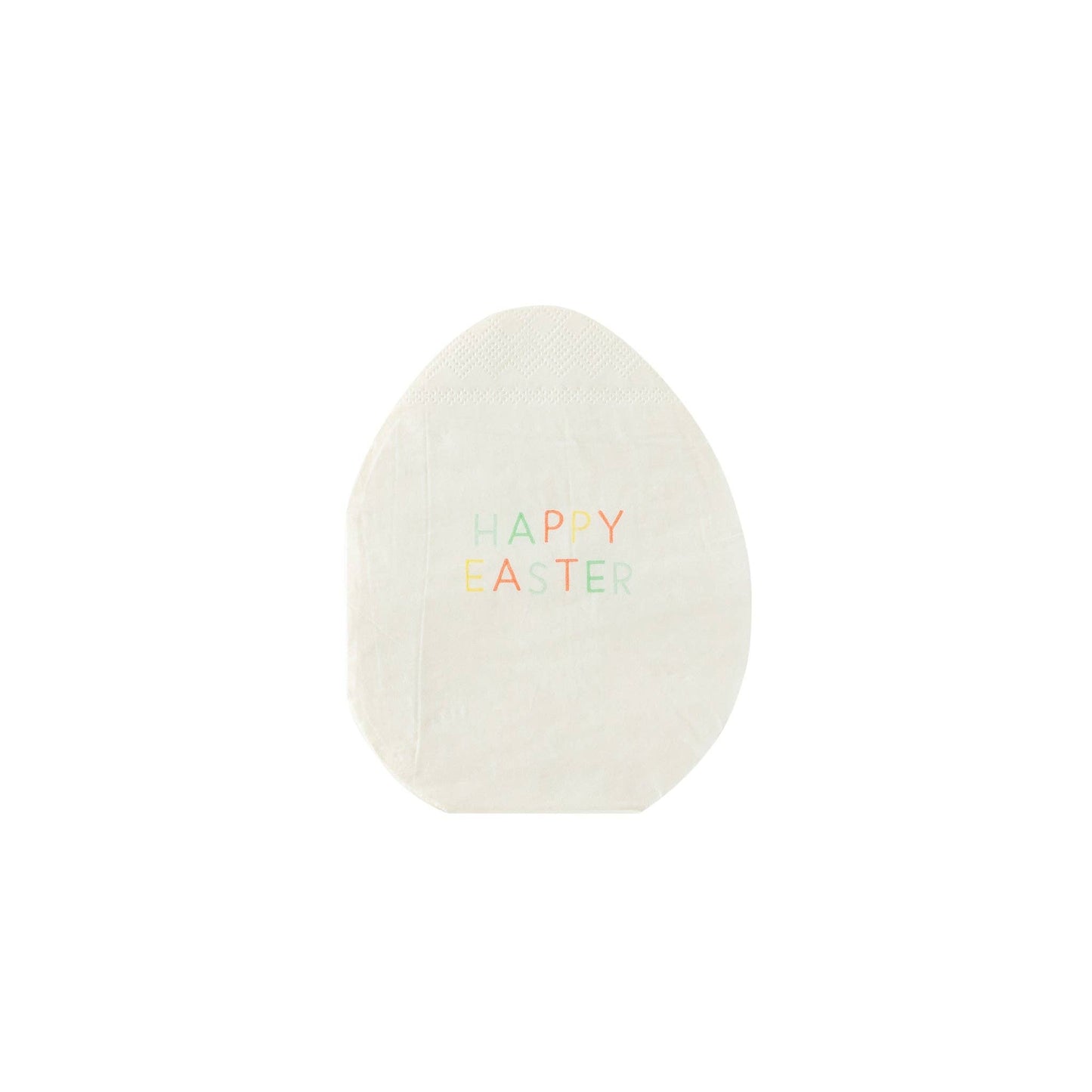 Easter Egg Shaped Napkin (24 Pk)