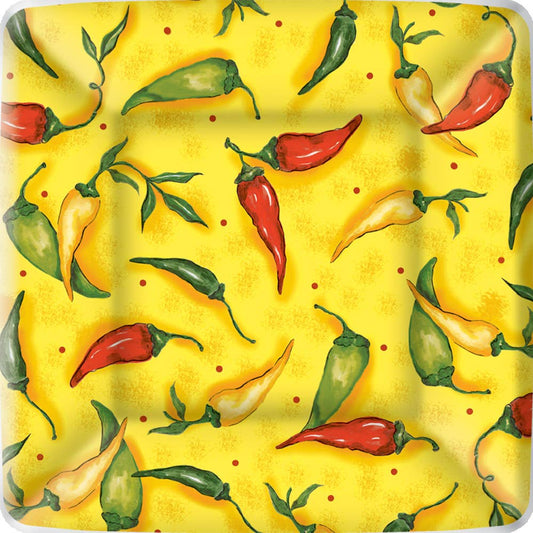 Peppers Small Paper Plate (8 pk)