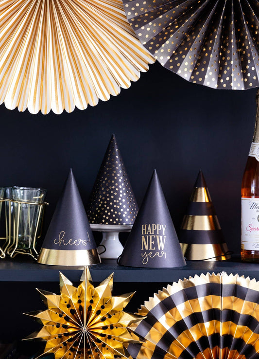 New Year's Eve Party Hats (8 pk)