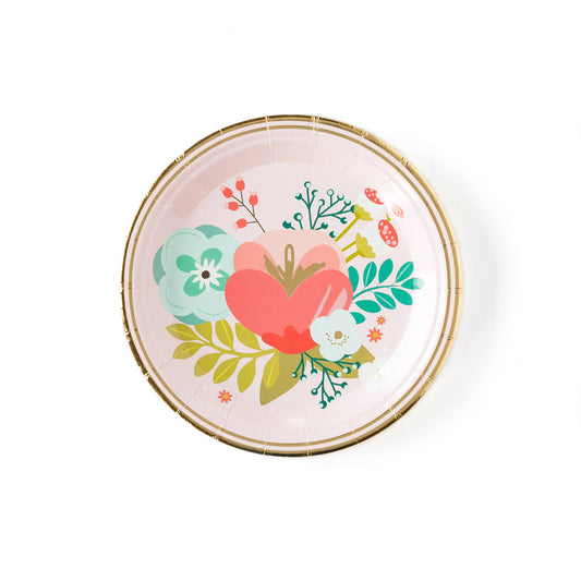 Garden Party Small Floral Plate