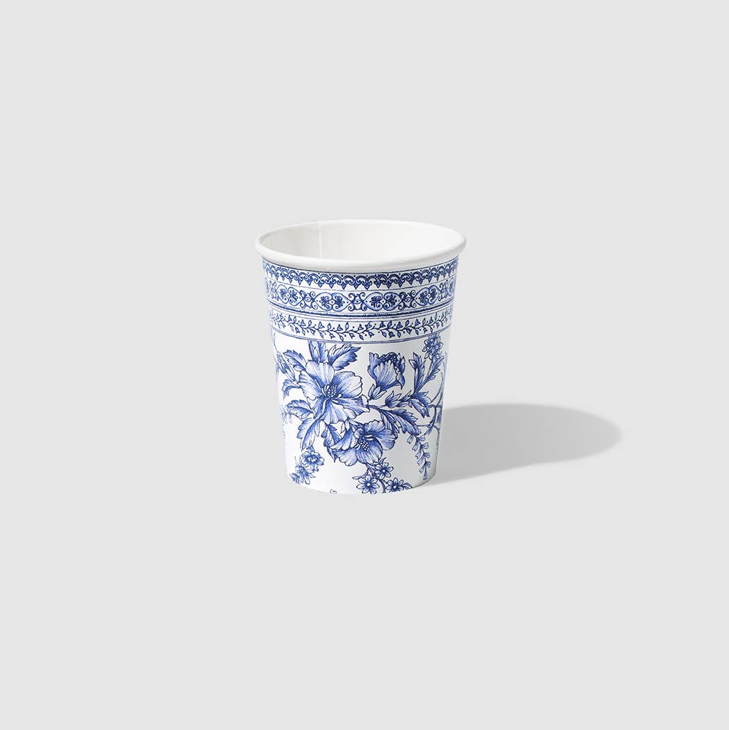 French Toile Paper Cups (10 pk)