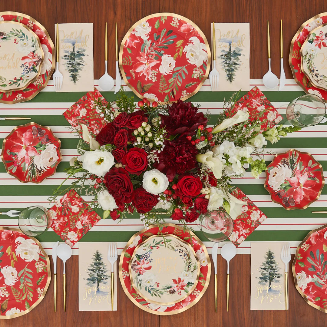 Winter Blossom Large Plate (8 Pack)
