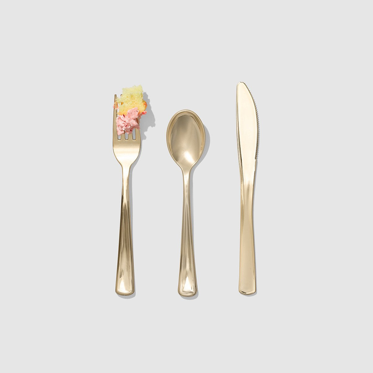 Gold Cutlery (Set for 10)