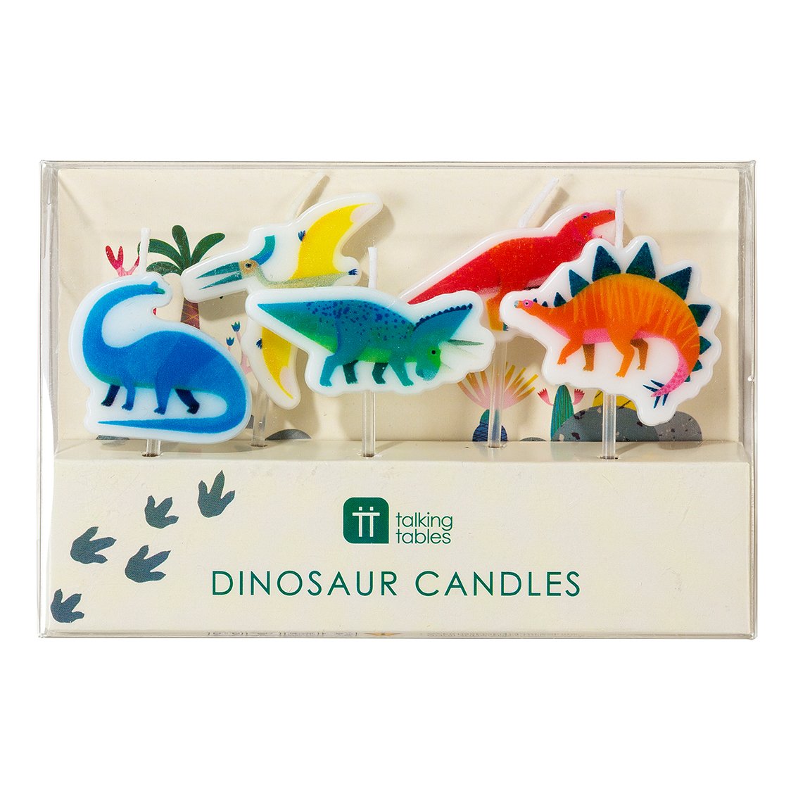 Party Dinosaur Candles (5 pk)