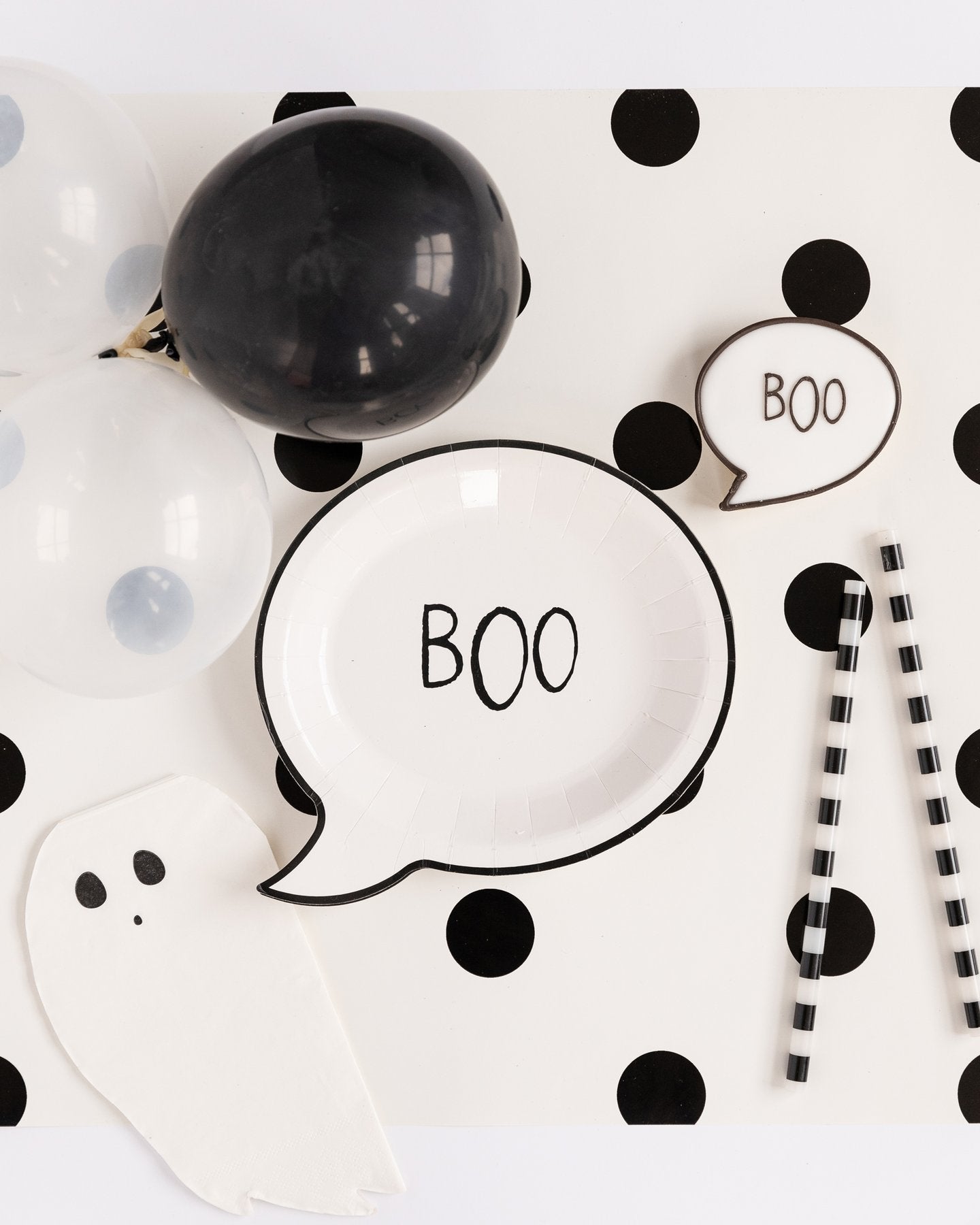 Happy Haunting Boo Plate (8 ct)