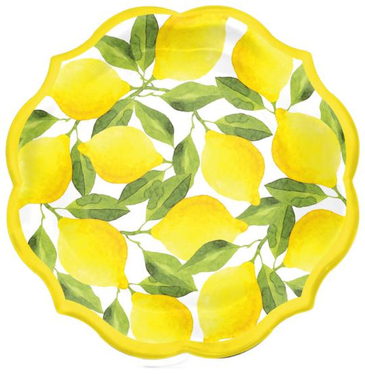 Lemons Dessert Plates (8 pk)