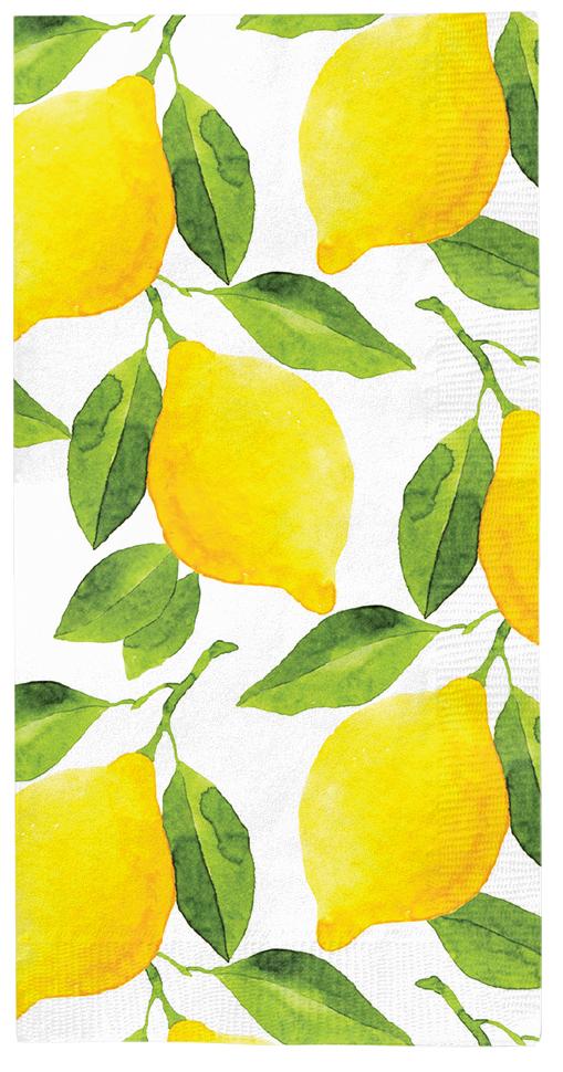 Lemons Guest Towel Napkins (16 pk)
