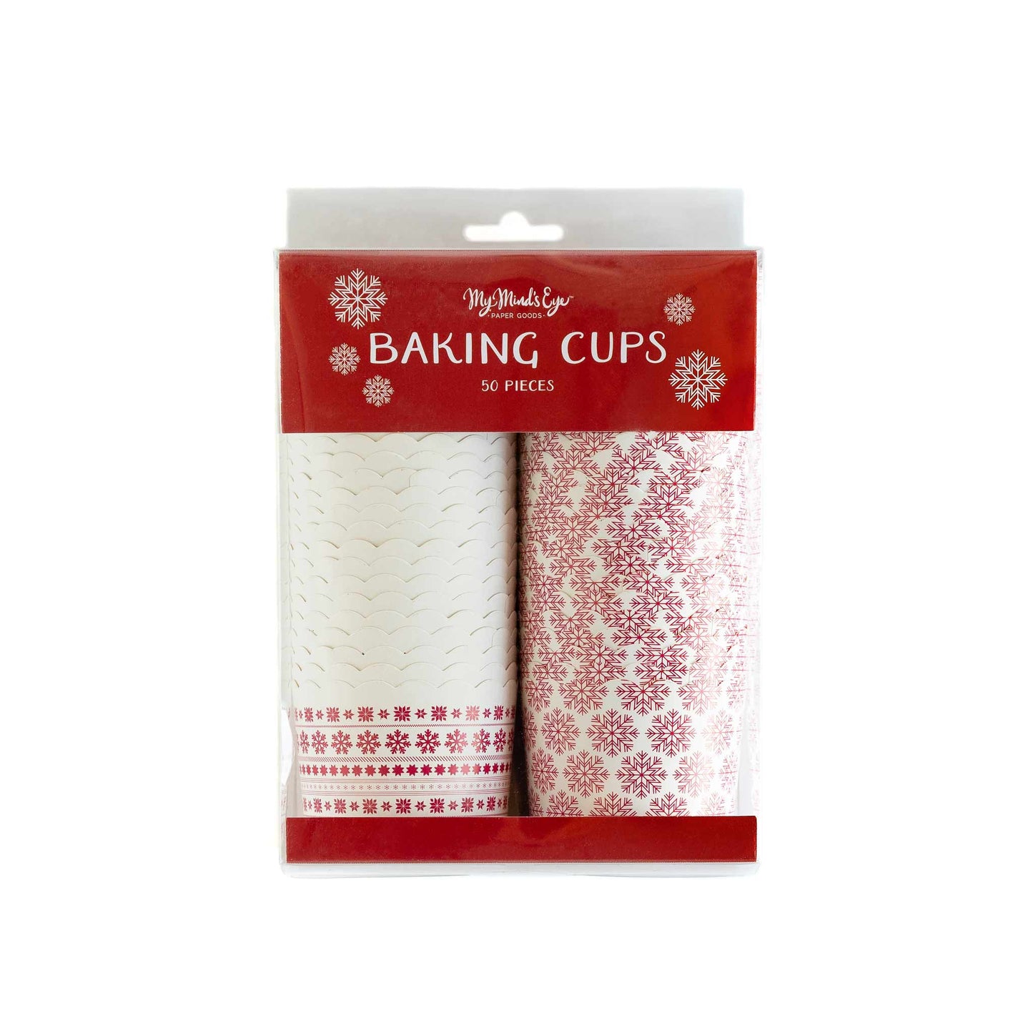 Nordic Snowflake Baking and Treat Cups (50 pk)