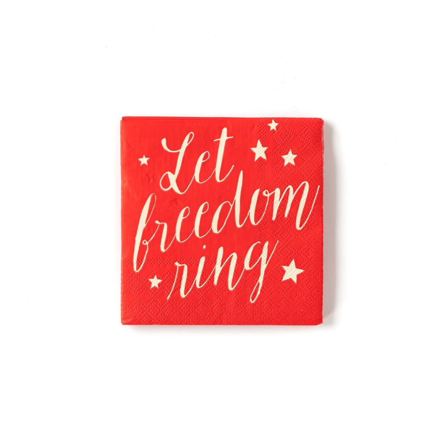 Let Freedom Ring Star Cocktail Napkins (24 Count)