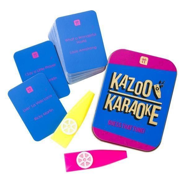 Kazoo Karaoke in a Tin Game