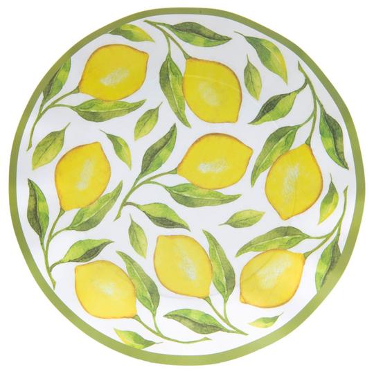 Lemon Drop Dinner Plates (8 pk)