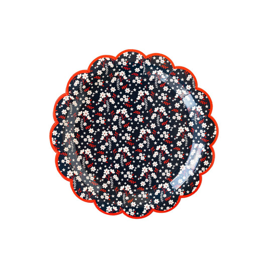 Liberty Floral Paper Plate (8 Count)