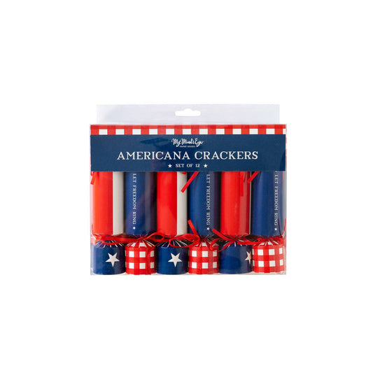 Americana Let Freedom Ring Crackers (Set of 12)